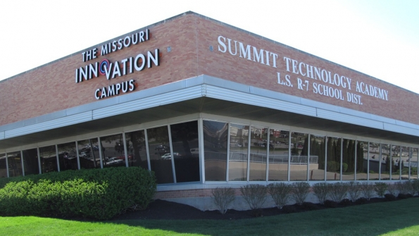The existing Summit Technology AcademyMissouri Innovation Center is housed in leased space