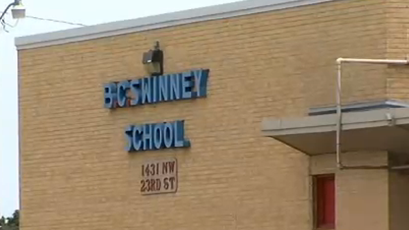 Swinney Elementary one of four schools the Lawton Okla district is closing because of budget cuts