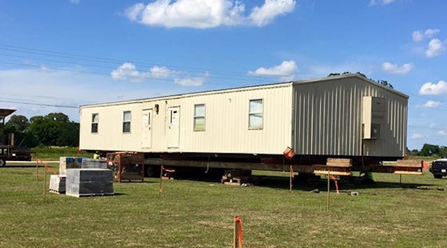 The Van (Texas) district will use 31 portable classrooms provided by the Tyler district after tornado damage put an elementary school in Van out of commission.