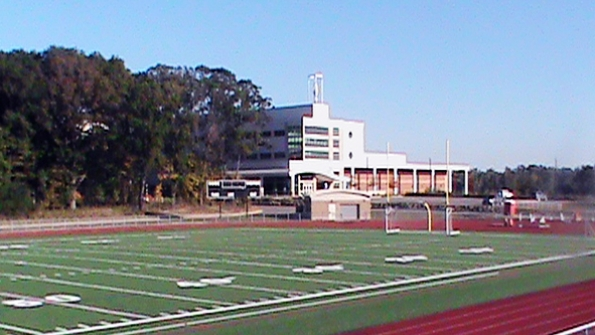 Turf field at Skyline High School Ann Arbor