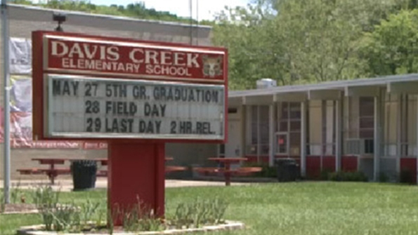 Davis Creek Elementary School in Barboursville W Va will remain open