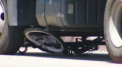 A 13-year-old girl died after being struck by a Santa Ana (Calif.) school district truck.