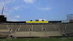 The north stands of Kinnick Stadium at the University of Iowa would be renovated if the board of regents approves a proposal The north stands of Kinnick Stadium at the University of Iowa would be renovated if the board of regents approves a proposal