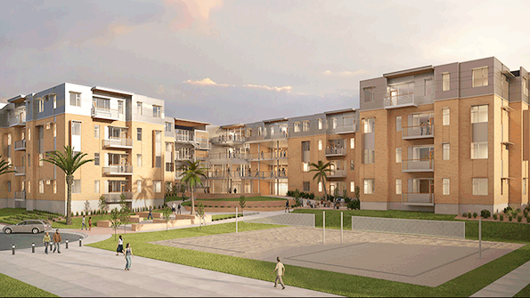 The Campus View Suites will provide living space for 350 students at Dixie State University in St George Utah