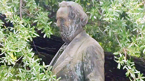 A judge says the University of Texas can move a statue of Confederate President Jefferson Davis away from a main area of the Austin campus