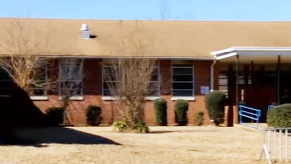 The old Westhaven Elementary School in Memphis is being torn down and will be replaced by a new facility