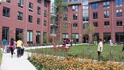 Rutgers UniversityNew Brunswick has opened a new Honors College that provides living space for more than 500 freshmen Rutgers UniversityNew Brunswick has opened a new Honors College that provides living space for more than 500 freshmen