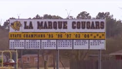 The state of Texas has removed the superintendent and school board from the La Marque district but schools will remain open The state of Texas has removed the superintendent and school board from the La Marque district but schools will remain open