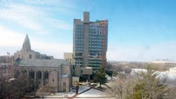 The law tower at Boston University has reopened after a thorough renovation The law tower at Boston University has reopened after a thorough renovation