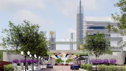Rendering of the University of Central Florida39s plans for a facility in downtown Orlando