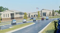 A rendering of plans for the new Kilby Elementary School in the Prince William district.