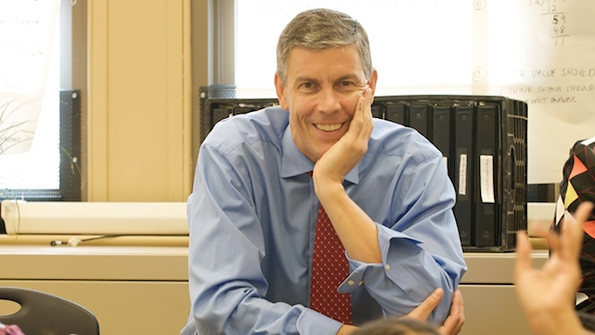 US Education Secretary Arne Duncan