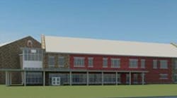 Rendering of plans for East Vincent Elementary School in Spring City, Pa.