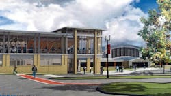 A renovated and expanded recreation complex is scheduled to open next summer at Fairfield University A renovated and expanded recreation complex is scheduled to open next summer at Fairfield University