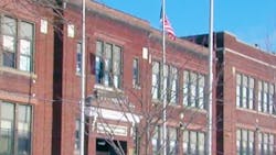Teachers in Detroit held a news conference outside Holmes Elementary to call attention to dangerous facility conditions at many campuses in the city Teachers in Detroit held a news conference outside Holmes Elementary to call attention to dangerous facility conditions at many campuses in the city