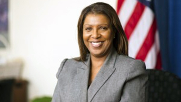 New York City Public Advocate Letitia James