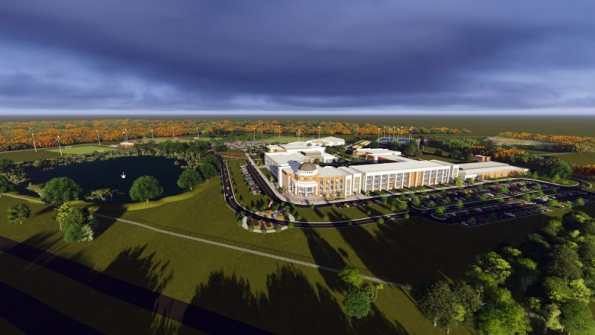 Rendering of the new Valdosta High School
