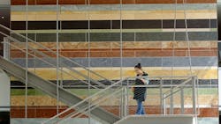 The quotStones of the Worldrdquo display in the Global and International Studies Building includes stone from 10 countries on six continents The quotStones of the Worldrdquo display in the Global and International Studies Building includes stone from 10 countries on six continents