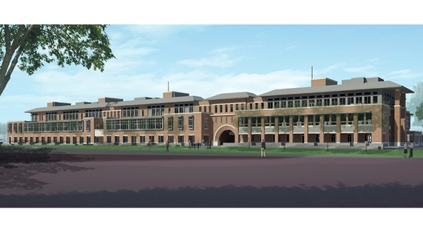 The Center for Science and Technology will be the largest building in the history of the campus