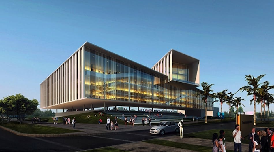A rendering of Florida International&apos;s plans for a new engineering building.