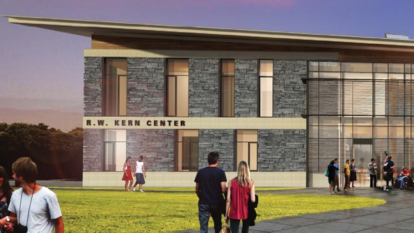 The Kern Center is set to open on the campus of Hampshire College