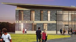 The Kern Center is set to open on the campus of Hampshire College.