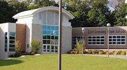 East Lansing High School is one of seven campuses in the district with faucets producing water with excessive levels of lead.