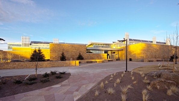 The Visual Arts Facility at the University of Wyoming in Laramie