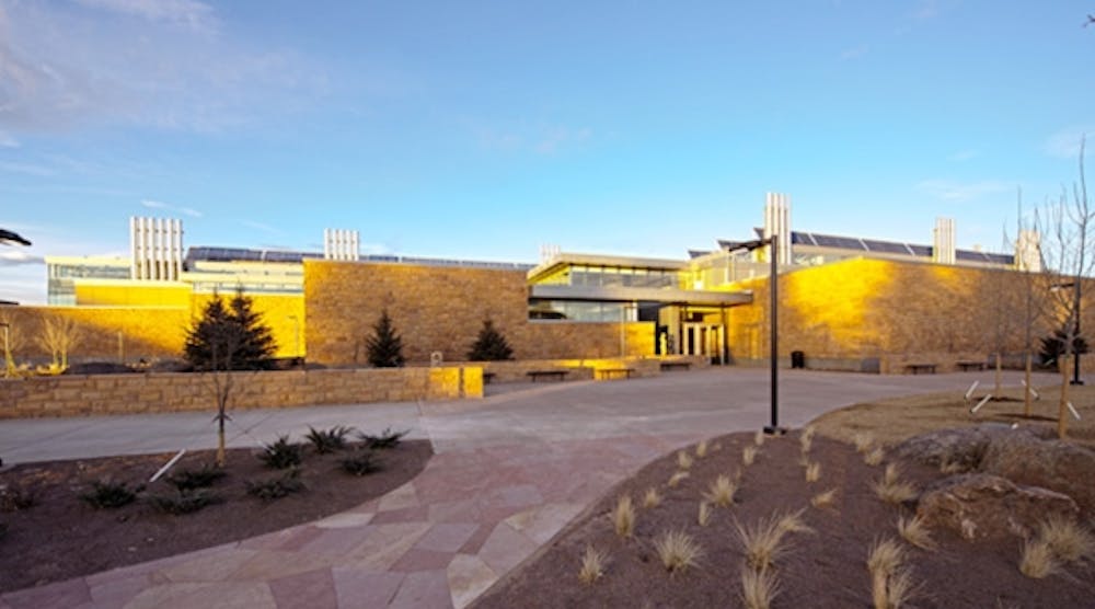 The Visual Arts Facility at the University of Wyoming in Laramie.