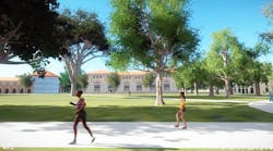 Rendering of plans for the RELLIS campus on the former Bryan air force base.