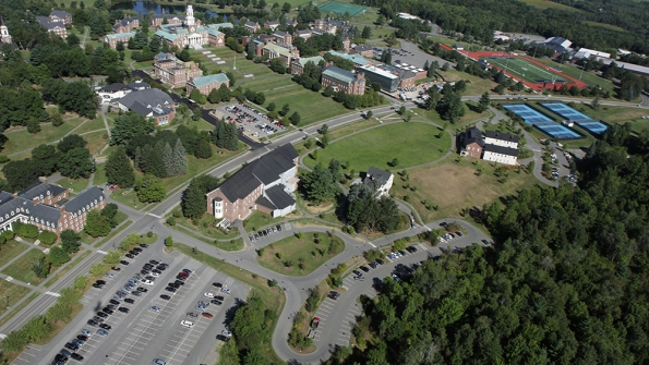 A 5500panel solar installation will generate about onesixth of the electricity needed at Colby College