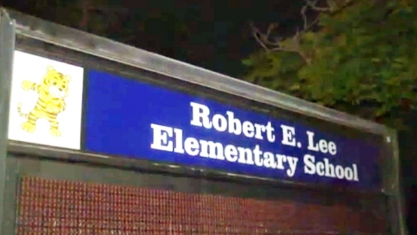 Robert E Lee Elementary School in San Diego has been renamed Pacific View Leadership Elementary