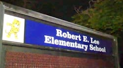 Robert E. Lee Elementary School in San Diego has been renamed Pacific View Leadership Elementary.