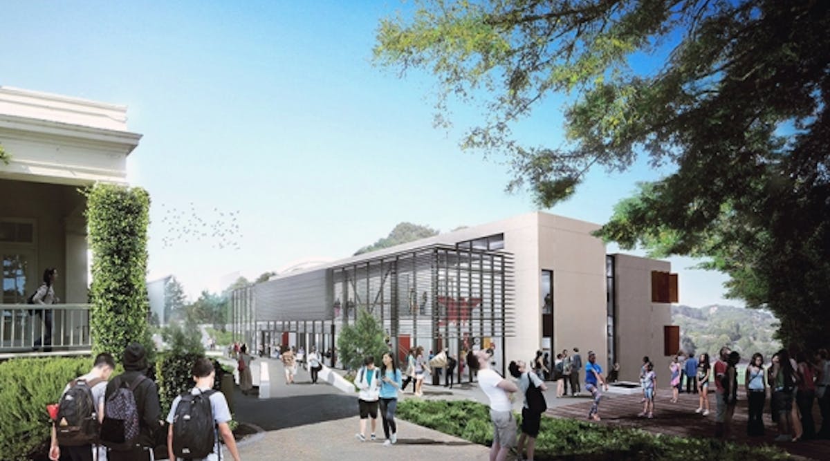 A rendering of the Science and Innovation Center.