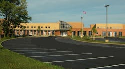 Officials say the new high school in the Olentangy district will have a design similar to Orange High (above).