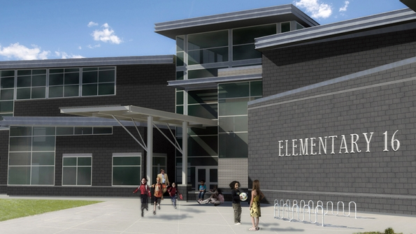 Rendering of Kennewick district39s 16th elementary school