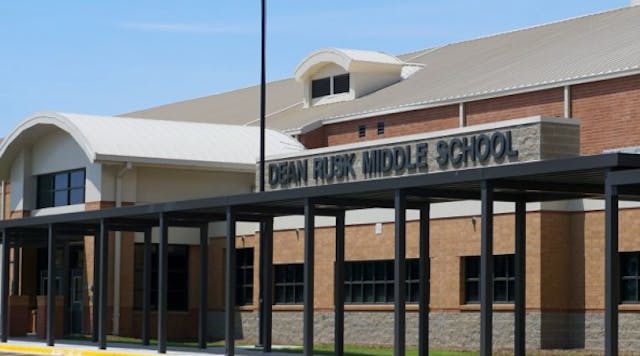 The new Dean Rusk Middle School will open next week.