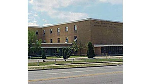 Roof repair at John F Kennedy High School in Cleveland has been categorized as an urgent necessity even though it has been on a project list for at least two years