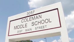 Coleman Middle School opened Monday in Duluth Ga Coleman Middle School opened Monday in Duluth Ga