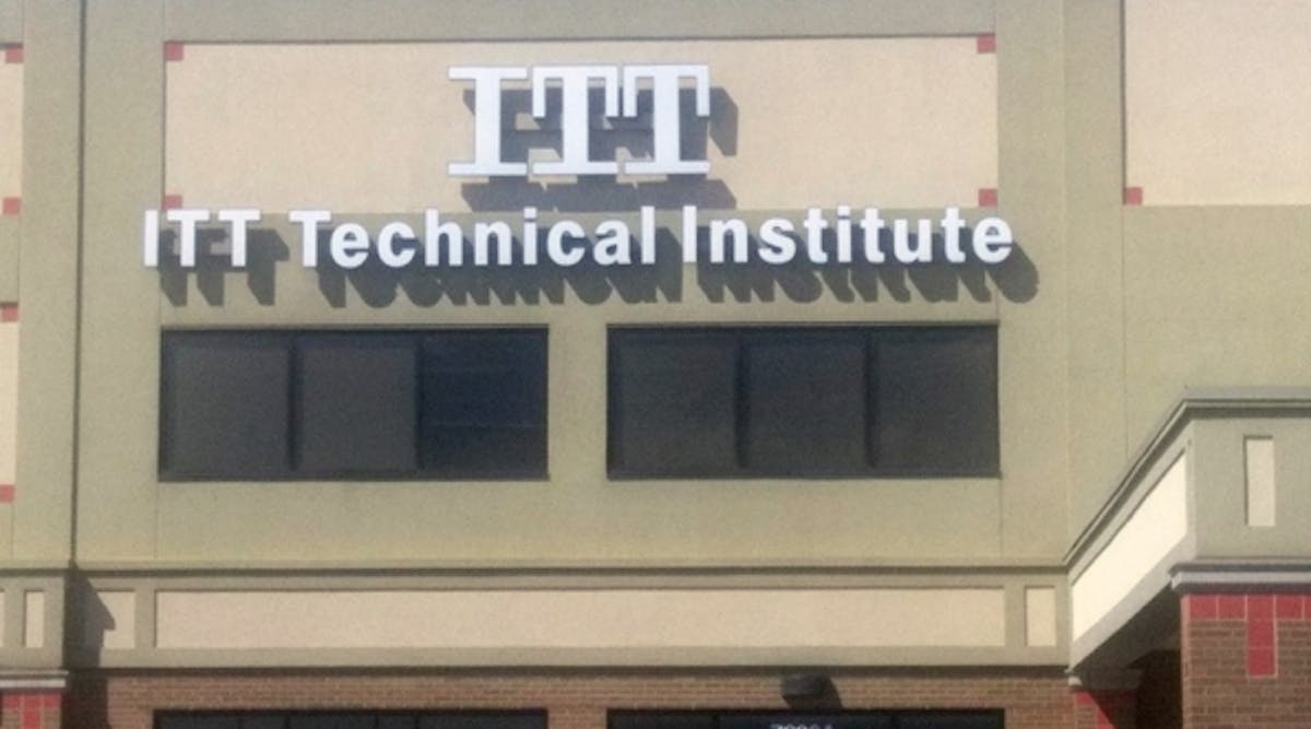The ITT Technical Institute campus in Overland Park, Kan., one of 137 that its parent company shut down Tuesday.