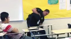 A sheriff&apos;s deputy serving as a resource officer at at Columbia, S.C., high school was fired in 2015 after a video showed him using physical force to remove a female student from her desk.