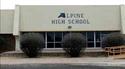 Alpine High School in Alpine, Texas.