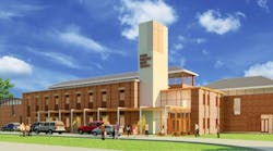 Rendering of Pope Francis High School, Springfield, Mass.