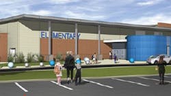 Rendering of new elementary in Lake Ohio district Rendering of new elementary in Lake Ohio district