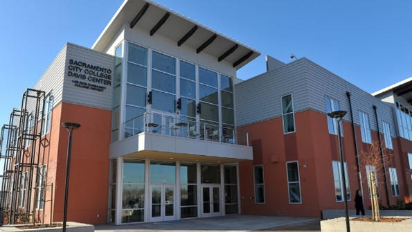 Sacramento City College has begun work on an expansion of its Davis Center facility