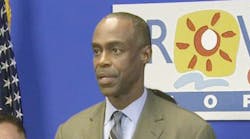 Broward County School Superintendent Robert Runcie announces that schools will be closed for the rest of the week because of Hurricane Matthew.