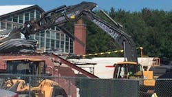 Demolition work has begun as part of the renovation of Mount Greylock Regional High School Demolition work has begun as part of the renovation of Mount Greylock Regional High School