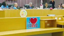 The Los Angeles school board voted to revoke the charters of five schools