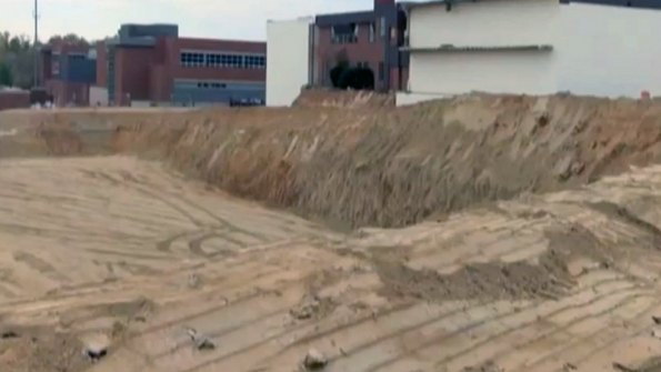 Work has begun on a new home for the Thomas Edison High School of Technology