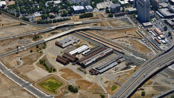 The Railyards project in Sacramento will turn the site into a mixedused development